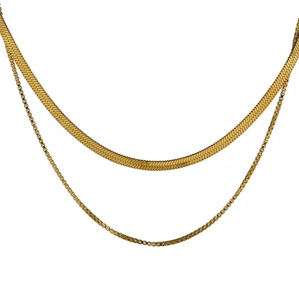 Gold-Plated Drop Earrings