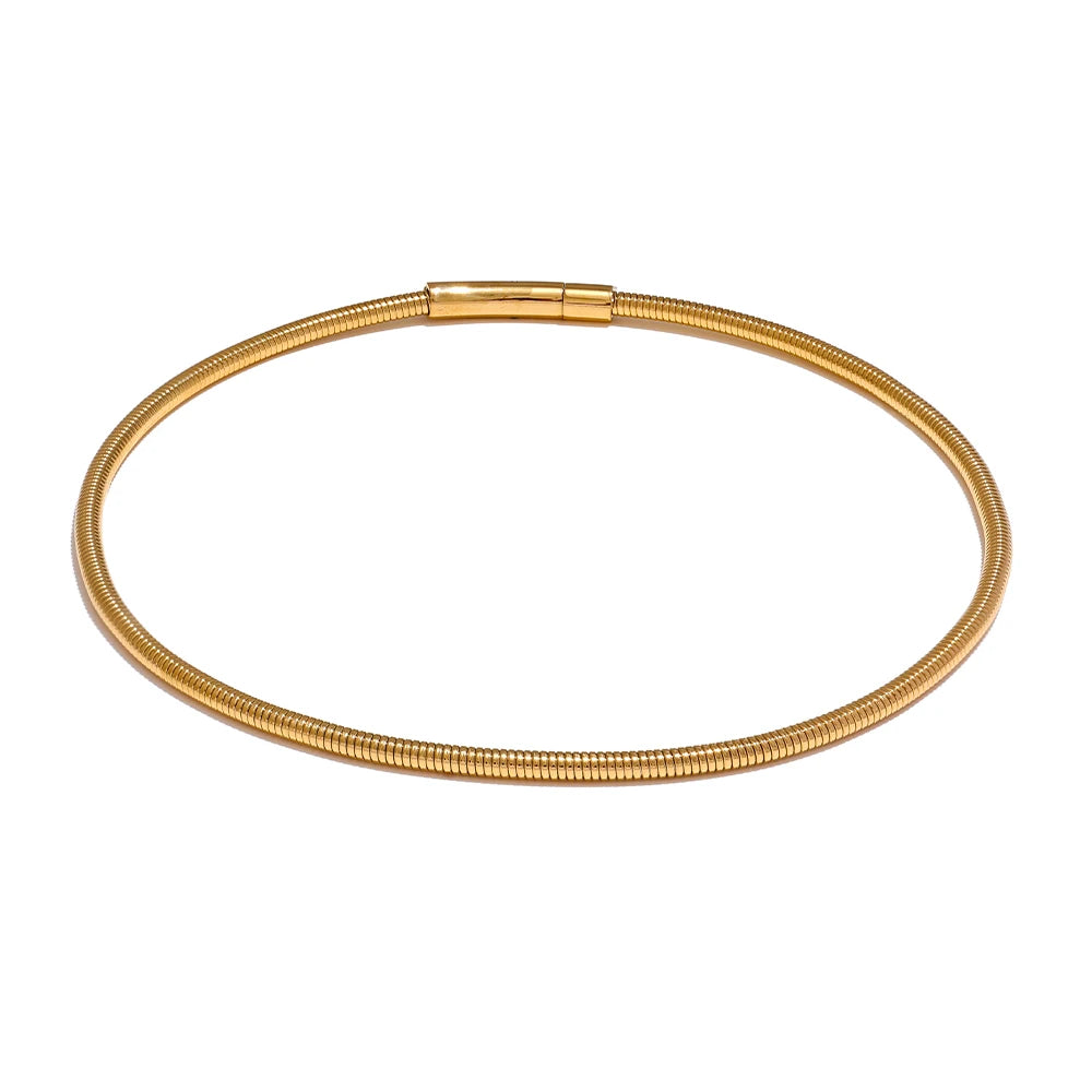 Classic snake chain necklace
